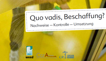 Weed 2011 quo vadis beschaffung