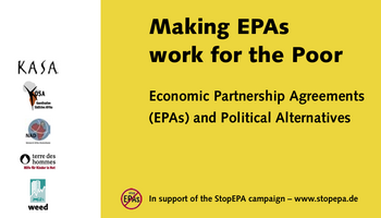 Link zum Report Making EPAs work for the Poor
