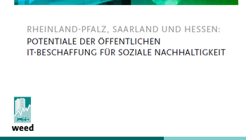 Link zur Studie Potentiale der öffentlichen IT-Beschaffung für soziale Nachhaltigkeit