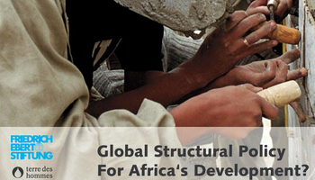 Link zur Broschüre Global Structural Policy for Africa's Development?