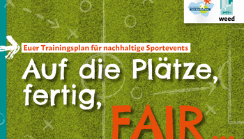 Link to the brochure Fairer Sport: A training plan for sustainable sporting events