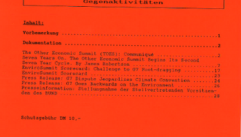 Link zur Dokumentaton London 1991: Dokumentation der Gegenaktivitäten