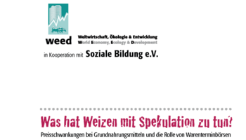 Weed 2013 bildungsmaterial weize