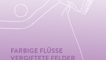 Broschuere farbige fluesse