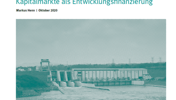 Link zur Broschüre Platz zum Laufen? Kapitalmärkte als Entwicklungsfinanzierung