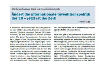 Link zur Kritik internationale EU-Investitionspolitik