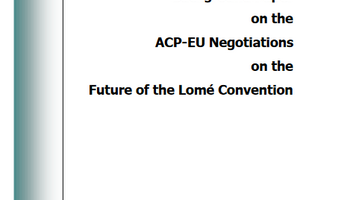 Link Background Paper on the ACP-EU Negotiations on the Future of the Lomé Convention