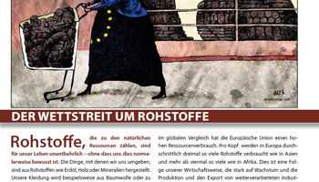 Link zur Broschüre Unfairer Wettlauf um Rohstoffe